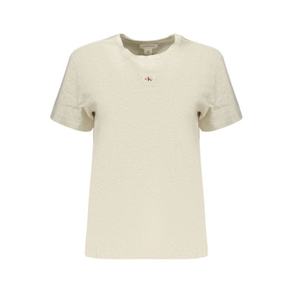 Gray Cotton Women's T-Shirt