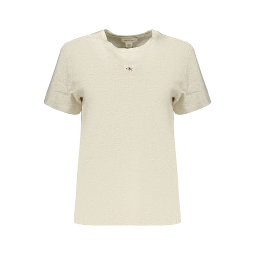 Gray Cotton Women's T-Shirt