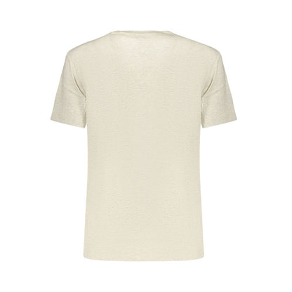 Gray Cotton Women's T-Shirt