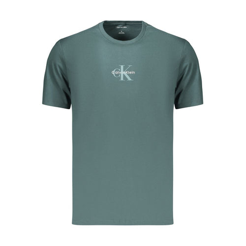 Blue Cotton Men's T-Shirt