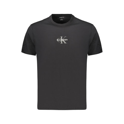 Black Cotton Men's T-Shirt
