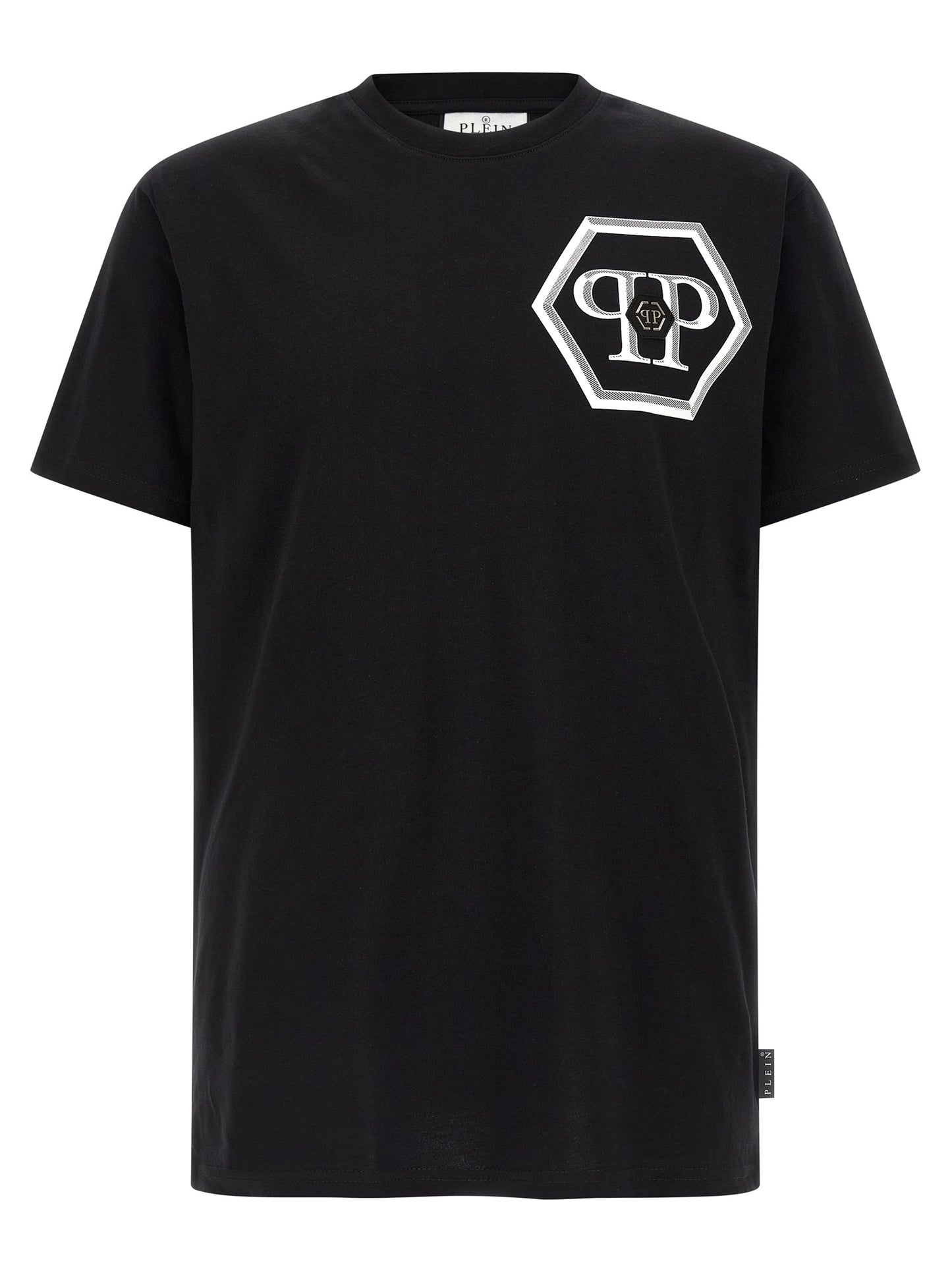 Black Cotton T-Shirt