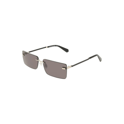 Black Metal Women Sunglasses