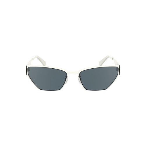 White Metal Women Sunglasses