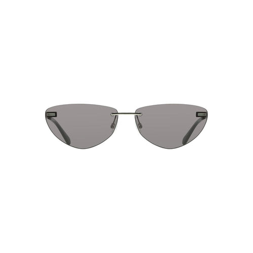 Black Metal Women Sunglass