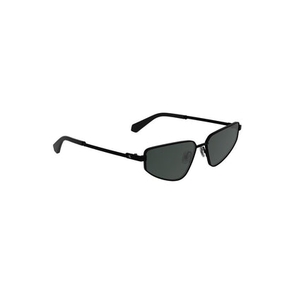 Black Metal Women Sunglasses